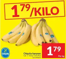 Intermarché Chiquita bananen aanbieding