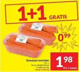 Intermarché Gewassen wortelen aanbieding