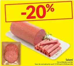 Intermarché Salami aanbieding