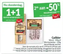 Intermarché Galibier Worst aanbieding