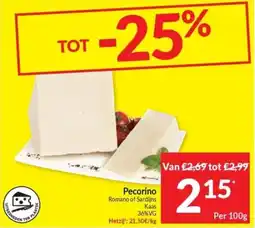 Intermarché Pecorino aanbieding