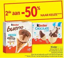 Intermarché Kinder aanbieding