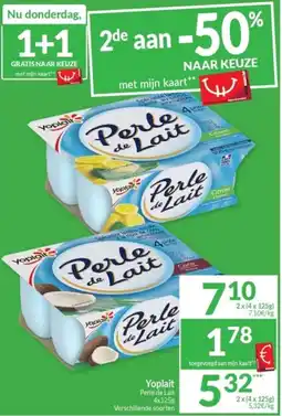 Intermarché Yoplait aanbieding