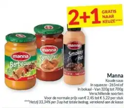Intermarché Manna aanbieding