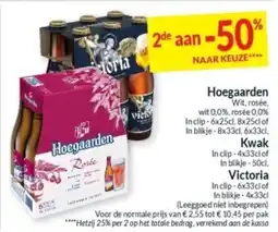 Intermarché Hoegaarden, Kwak en Victoria aanbieding