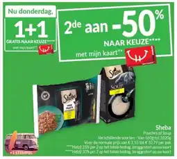 Intermarché Sheba aanbieding