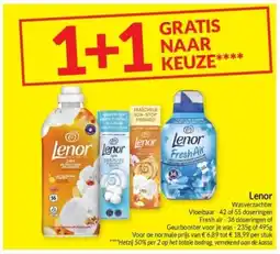 Intermarché Lenor aanbieding