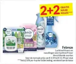 Intermarché Febreze aanbieding