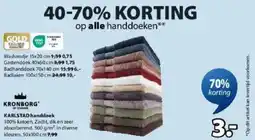 Jysk Karlstad Handdoek aanbieding