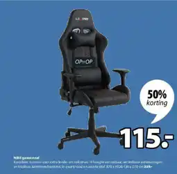 Jysk Nibe Gamestoel aanbieding