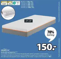 Jysk Buru GS30 Springmatras aanbieding