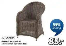 Jysk Jutlandia Gammelby Tuinstoel aanbieding