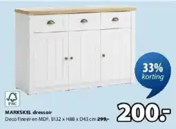 Jysk Markskel dressoir aanbieding