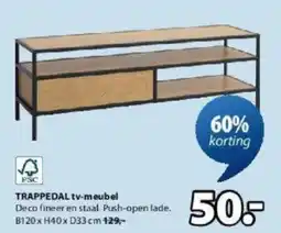 Jysk Trappedal TV Meubel aanbieding