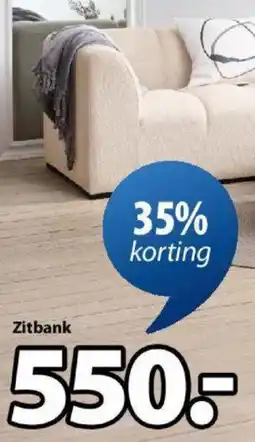 Jysk Allese Zitbank met Chaise Longue aanbieding