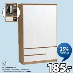 Jysk Billund kleerkast aanbieding