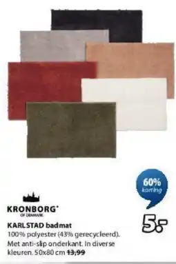Jysk Karlstad badmat aanbieding