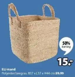 Jysk ELI mand aanbieding
