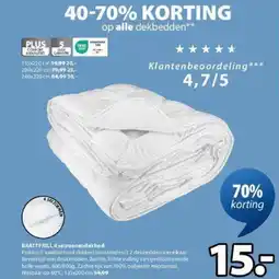 Jysk Brattfjell 4 Seizoenendekbed aanbieding