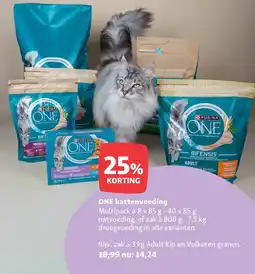 Maxi Zoo ONE kattenvoeding aanbieding