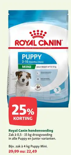 Maxi Zoo Royal Canin hondenvoeding aanbieding