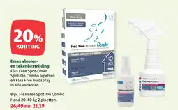 Maxi Zoo Emax vlooien en tekenbestrijding aanbieding