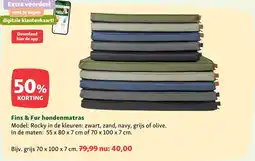 Maxi Zoo Fins & Fur hondenmatras aanbieding