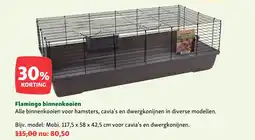 Maxi Zoo Flamingo binnenkooien aanbieding