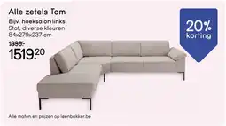 Leen Bakker Alle zetels Tom aanbieding