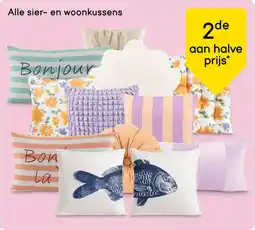 Leen Bakker Alle sier en woonkussens aanbieding