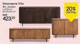 Leen Bakker Woonserie Vito aanbieding