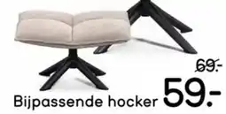 Leen Bakker Bijpassende hocker aanbieding