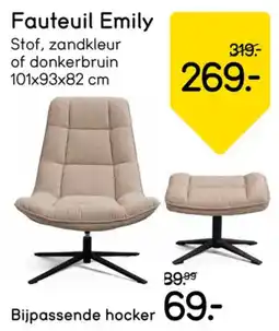 Leen Bakker Fauteuil Emily aanbieding
