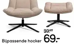 Leen Bakker Bijpassende hocker aanbieding