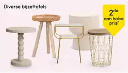 Leen Bakker Diverse bijzettafels aanbieding