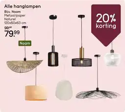 Leen Bakker Alle hanglampen aanbieding