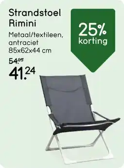 Leen Bakker Strandstoel Rimini aanbieding