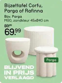 Leen Bakker Bijzettafel Corfu, Parga of Rafinna aanbieding