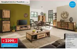 Woonsquare Compleet interieur Pasadena mango aanbieding