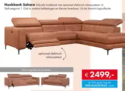 Hoekbank Sahara