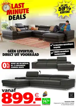 Seats and Sofas Hoeksalon DIOR aanbieding