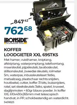 Meno Pro KOFFER LOODGIETER XXL 69STKS aanbieding