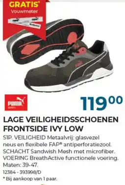 Meno Pro Lage veiligheidsschoenen frontside ivy low aanbieding