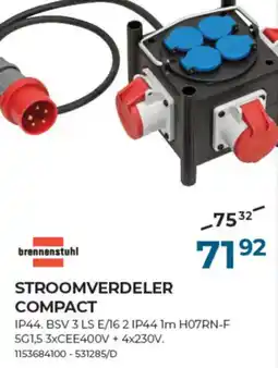 Meno Pro Stroomverdeler compact aanbieding