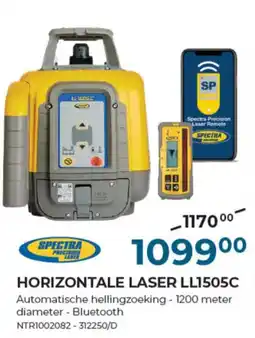 Meno Pro HORIZONTALE LASER LL1505C aanbieding