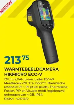 Meno Pro Warmtebeeldcamera hikmicro eco-v aanbieding