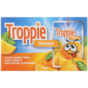 Action Troppie vruchtenlimonade Orange aanbieding