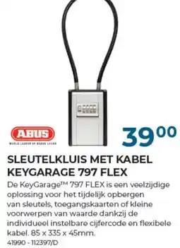 Meno Pro SLEUTELKLUIS MET KABEL KEYGARAGE 797 FLEX aanbieding