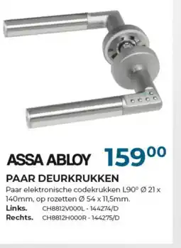 Meno Pro ASSA ABLOY PAAR DEURKRUKKEN aanbieding