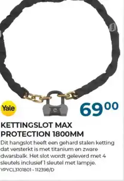 Meno Pro KETTINGSLOT MAX PROTECTION 1800MM aanbieding